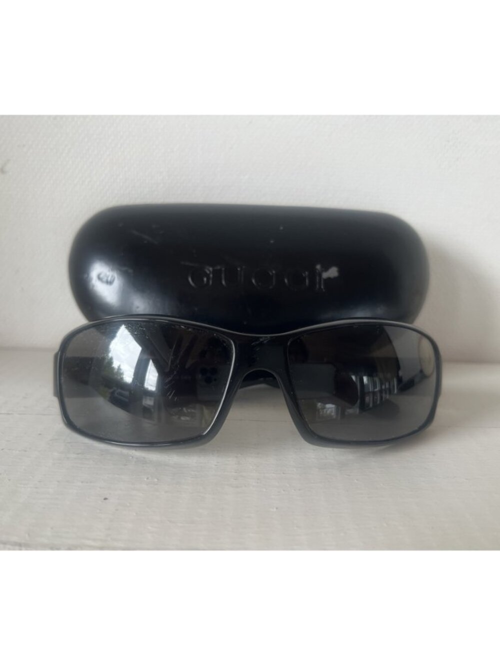 Vintage Gucci GG 2456/S Y2K Sunglasses w/ Case